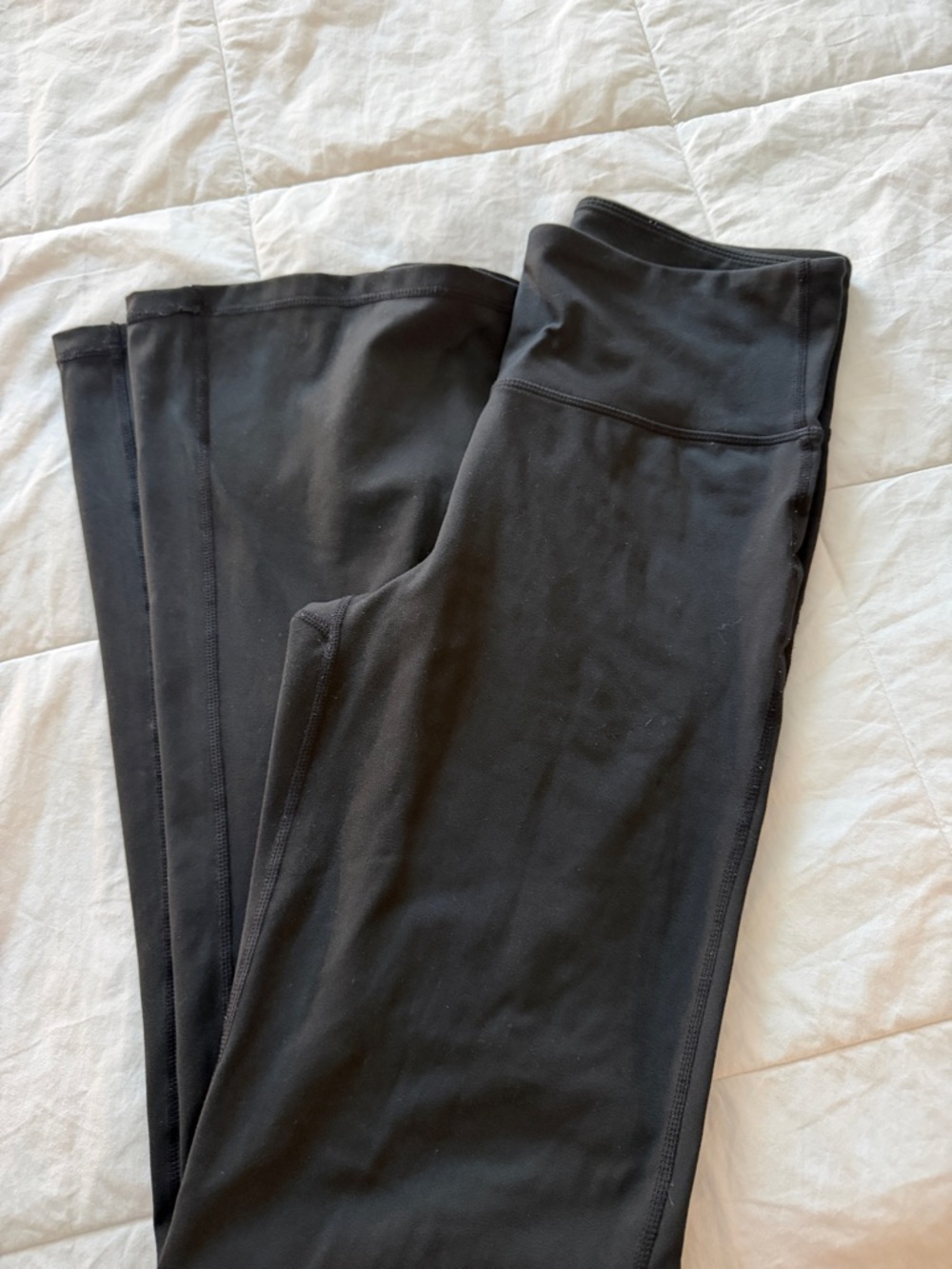 GAP Black Studio Sky High Flare Leggings